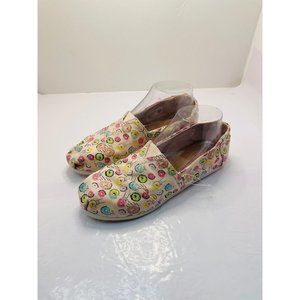 TOMS Donut Shoes NWOT Size 5Y/6.5W